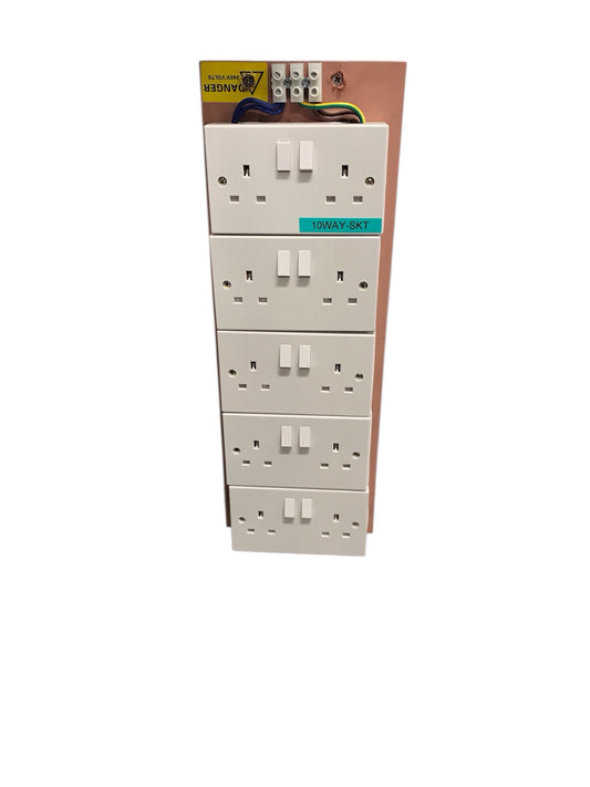 10 way socket ONLY (10WAY-SKT) image 0