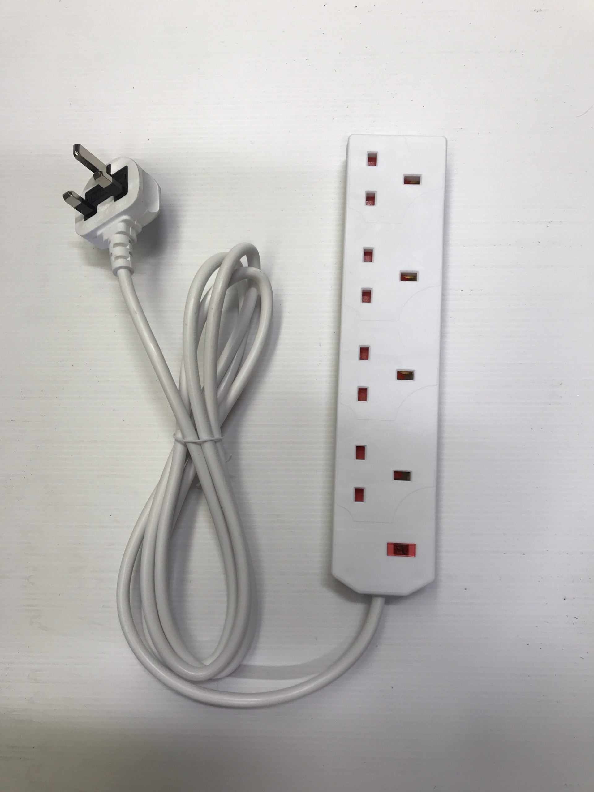 4 Gang Power Extension Lead - 2m image 0
