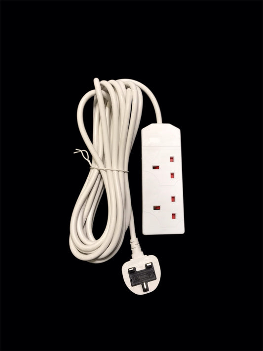 2 Gang Extension Lead - 2m image 0