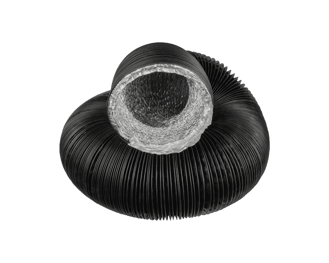 Black Combi Ducting 5m- 203mm image 0