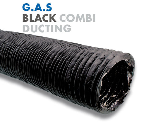 Black Combi Ducting - 10 Metres image 0